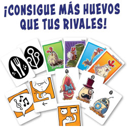 KIKIRIKI  Juego de cartas  de miradas,telepatuia, y....SDGames